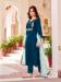 Picture of Resplendent Crepe Navy Blue Kurtis & Tunic