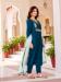 Picture of Resplendent Crepe Navy Blue Kurtis & Tunic