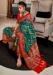 Picture of Ravishing Silk Forest Green Saree