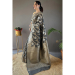 Picture of Sightly Silk Dim Gray Saree