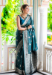 Picture of Enticing Silk Steel Blue Saree