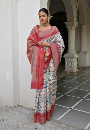 Picture of Grand Silk Rosy Brown Saree