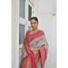 Picture of Enticing Silk Rosy Brown Saree