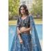 Picture of Silk & Organza Light Sea Green Lehenga Choli