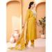 Picture of Stunning Chiffon Sandy Brown Readymade Salwar Kameez