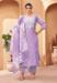 Picture of Ideal Chiffon Plum Readymade Salwar Kameez