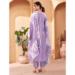 Picture of Ideal Chiffon Plum Readymade Salwar Kameez