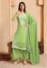 Picture of Superb Georgette Dark Khaki Readymade Salwar Kameez