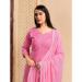 Picture of Georgette Light Coral Readymade Salwar Kameez