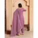 Picture of Nice Georgette Rosy Brown Readymade Salwar Kameez