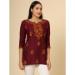 Picture of Nice Rayon Maroon Kurtis & Tunic