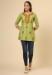 Picture of Resplendent Rayon Dark Khaki Kurtis & Tunic