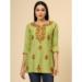 Picture of Resplendent Rayon Dark Khaki Kurtis & Tunic