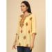 Picture of Fascinating Rayon Khaki Kurtis & Tunic