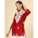 Picture of Excellent Rayon Fire Brick Kurtis & Tunic