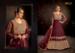 Picture of Stunning Net Saddle Brown Anarkali Salwar Kameez