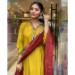 Picture of Magnificent Chiffon Golden Rod Readymade Salwar Kameez