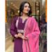 Picture of Grand Chiffon Brown Readymade Salwar Kameez