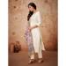 Picture of Beautiful Chiffon Azure Readymade Salwar Kameez