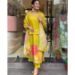 Picture of Sublime Chiffon Golden Rod Readymade Salwar Kameez