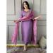 Picture of Sightly Chiffon Fuchsia Readymade Salwar Kameez