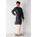 Picture of Comely Silk Midnight Blue Kurtas