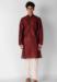 Picture of Sublime Silk Maroon Kurtas