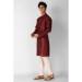 Picture of Sublime Silk Maroon Kurtas