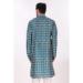 Picture of Statuesque Silk Cadet Blue Kurtas