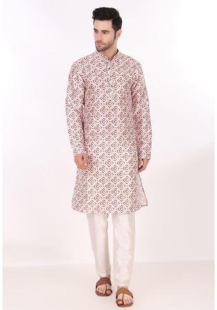 Picture of Wonderful Silk Linen Kurtas