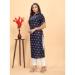 Picture of Marvelous Rayon Midnight Blue Kurtis & Tunic