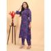 Picture of Admirable Rayon Dark Slate Blue Kurtis & Tunic