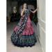 Picture of Well Formed Silk Light Coral Lehenga Choli