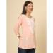 Picture of Excellent Rayon Peach Puff Kurtis & Tunic