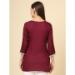 Picture of Beauteous Rayon Brown Kurtis & Tunic