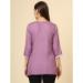 Picture of Amazing Rayon Plum Kurtis & Tunic