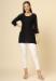 Picture of Shapely Rayon Black Kurtis & Tunic