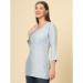 Picture of Ravishing Rayon Silver Kurtis & Tunic