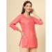 Picture of Grand Rayon Salmon Kurtis & Tunic