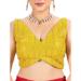 Picture of Chiffon & Georgette & Silk Yellow Designer Blouse