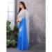 Picture of Gorgeous Georgette Royal Blue Saree