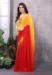 Picture of Graceful Georgette Orange Saree