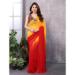 Picture of Graceful Georgette Orange Saree