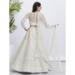 Picture of Ravishing Net Off White Lehenga Choli