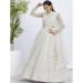 Picture of Ravishing Net Off White Lehenga Choli