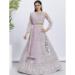 Picture of Ideal Net Thistle Lehenga Choli