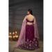 Picture of Shapely Chiffon & Net Brown Lehenga Choli