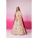 Picture of Elegant Georgette & Satin & Silk Beige Lehenga Choli