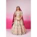 Picture of Elegant Georgette & Satin & Silk Beige Lehenga Choli