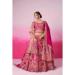 Picture of Georgette & Satin & Silk Light Pink Lehenga Choli